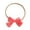 Watermelon Red, variant on XEGLSBU Baby Girl Bows 6-12 Months Toddler Baby Girls Solid Color Headband Bowknot Elastic Hair Band for Baby Girl Bows Small Black One Size