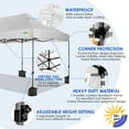 thumbnail image 2 of COBIZI 10x20ft Pop up Canopy, Heavy Duty Party Canopy Waterproof Commercial for Outdoor,White, 2 of 7