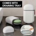 thumbnail image 5 of Portable Waterproof Soap Dishes with Lid and Handle for Bathroom, Camping, and Travel Use, 5 of 5