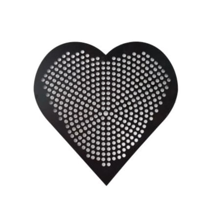 Lloyd Pans 16 x 16 inch Heart Shape Quik-Disk - PSTK