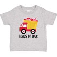 thumbnail image 3 of Inktastic Valentine Truck Loads of Love Heart Quote Boys Baby T-Shirt, 3 of 5