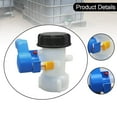 thumbnail image 6 of Dualoai IBC Tote Valve Replacement Ton Barrel Accessories for Liquid Container 62mm PP +, 6 of 9