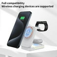 thumbnail image 6 of Wireless Charger 4 in 1, Foldable Wireless Charging Station, Travel Magnetic Charger and Phone Stand, 6 of 8