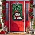 thumbnail image 3 of Banner AVOIN colorlife Let It Snow, 71 x 102 cm, doble cara, 3 of 7