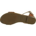 thumbnail image 4 of BellaMarie Tevo-8 Braided Ankle Strap Buckle Basic Comfort Flat Sandals, 4 of 4