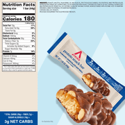 Atkins Snack, Protein Snack Bar, Caramel Chocolate Nut Roll Bars, 7g of Protein, 5 Count