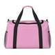 thumbnail image 1 of Disketp Pink Bolsa de Viaje Tipo Duffle, Bolso de Mano para Fin de Semana para Mujer, Bolsa de Gimnasio Ligera para Hombre, Esencial para Viajes, 1 of 7