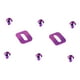 thumbnail image 4 of 2 juntas de pedal autoblocantes para bicicleta, repuesto para principiantes, mantenimiento con tornillos Violeta, 4 of 8