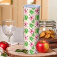 thumbnail image 2 of Pioneer Flower Floral Print Pattern 20oz Skinny Tumbler with Straw & Lid, Double Wall Vacuum Insulated Cup, Leak-Proof, Cup Holder Friendly, Hot 6H Cold 12H, 2 of 6