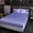 Purple, variant on Rijanmt Queen Size Satin Fitted Bed Sheet with Deep Pocket up to 16 Inch,Stretch Corner Straps,Luxuriously Smooth & Soft Bed Sheets,Hypoallergenic,Wrinkle Free,Cooling Bed Sheets for Hot Sleepers,B