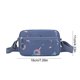 thumbnail image 3 of Bolso pequeño cuadrado para teléfono móvil para mujer | Bolso bandolera para teléfono | Monedero de tela informal para uso diario, 3 of 6