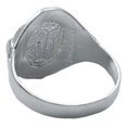 thumbnail image 4 of JOYARIS Anillo San Benito Liso Troquel Suerte Dinero Plata Ley 925 Talla 7 AN-0000621, 4 of 4
