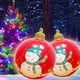 thumbnail image 5 of Bola inflable de Navidad de 60CM, bola de juguete inflada grande, regalos impermeables para niños, 5 of 7