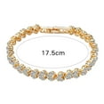 thumbnail image 7 of Ayyufe Women Full Cubic Zirconia Inlaid Bracelet Bangle Party, 7 of 7