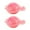red, transparent, variant on Jocestyle 2 Pack Microwave Cheese Eggs Cooker PP Oven Egg Cooker Home Kitchen Cooking Tool