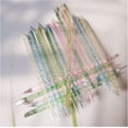 thumbnail image 5 of Nail Cuticle Pusher Crystal Double Ended Reusable Nail Cuticle Removal Pedicure Stick Fork Nail Cleansing Care Tool to Remove Eyelashes Nail Tools for Manicure (Color : Green 20PCS), 5 of 5