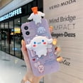 thumbnail image 1 of Pochacco-funda de teléfono con espejo Sanrio para iPhone, carcasa trasera con soporte para modelos 14, 13, 12, 11 Pro Max, Mini, XR, XS MAX, 8, X, 7, SE, 2020 Fivean unisex, 1 of 2