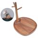 thumbnail image 5 of Bandeja de joyería de madera soporte de llaves decorativas caja de marrón Yuyangstore Estante de almacenamiento de joyas, 5 of 8