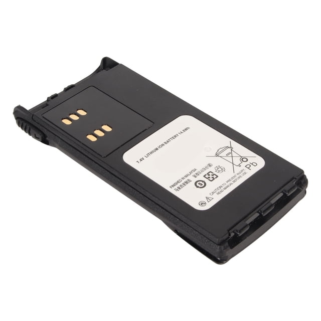Batería de iones de litio ANGGREK para walkie talkie 7,4 V 1800 mah con clip para Cinturón para HT750 MTX850