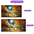 thumbnail image 5 of Hello Fall Scottish Fold Enjoys Warm Campfire Autumn Night Bright Moon Desk Mat Full Keyboard Mouse Pad Cat Lover Kitten Owner Gifts Large Mousepad - 01008, 5 of 5