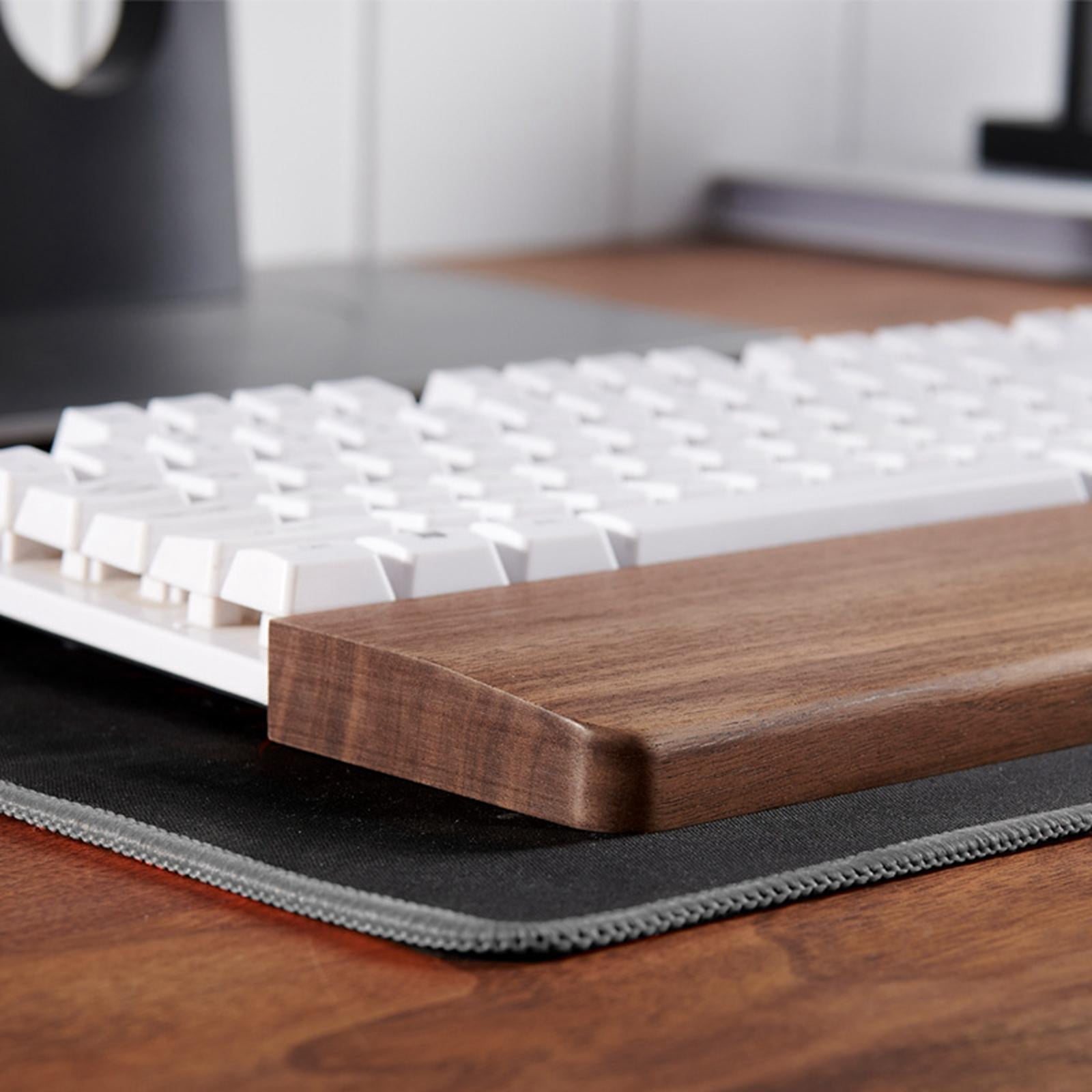 Wooden Keyboard Wrist Rest Durable Keyboard Wrist Guard Wrist Pad Length 36cm