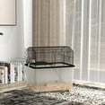 thumbnail image 2 of PawHut Hamster Cage, Gerbil Habitat w/ Wheels, Detachable Bottom, Ramp, 2 of 10