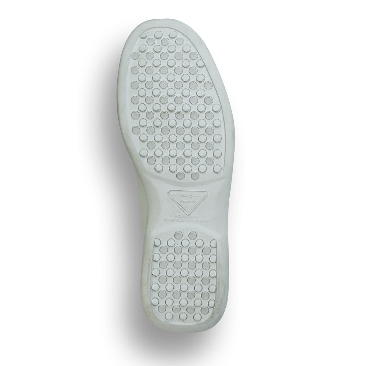 24 HOUR COMFORT Chloe Wide Width Professional Sleek Shoe WHITE 6