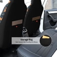 thumbnail image 5 of Naloa Reindeer Car Seat Covers 2PCs Front Car Seat Covers Universal fit for Most Cars SUVs and Trucks - 2 PCS, 5 of 5