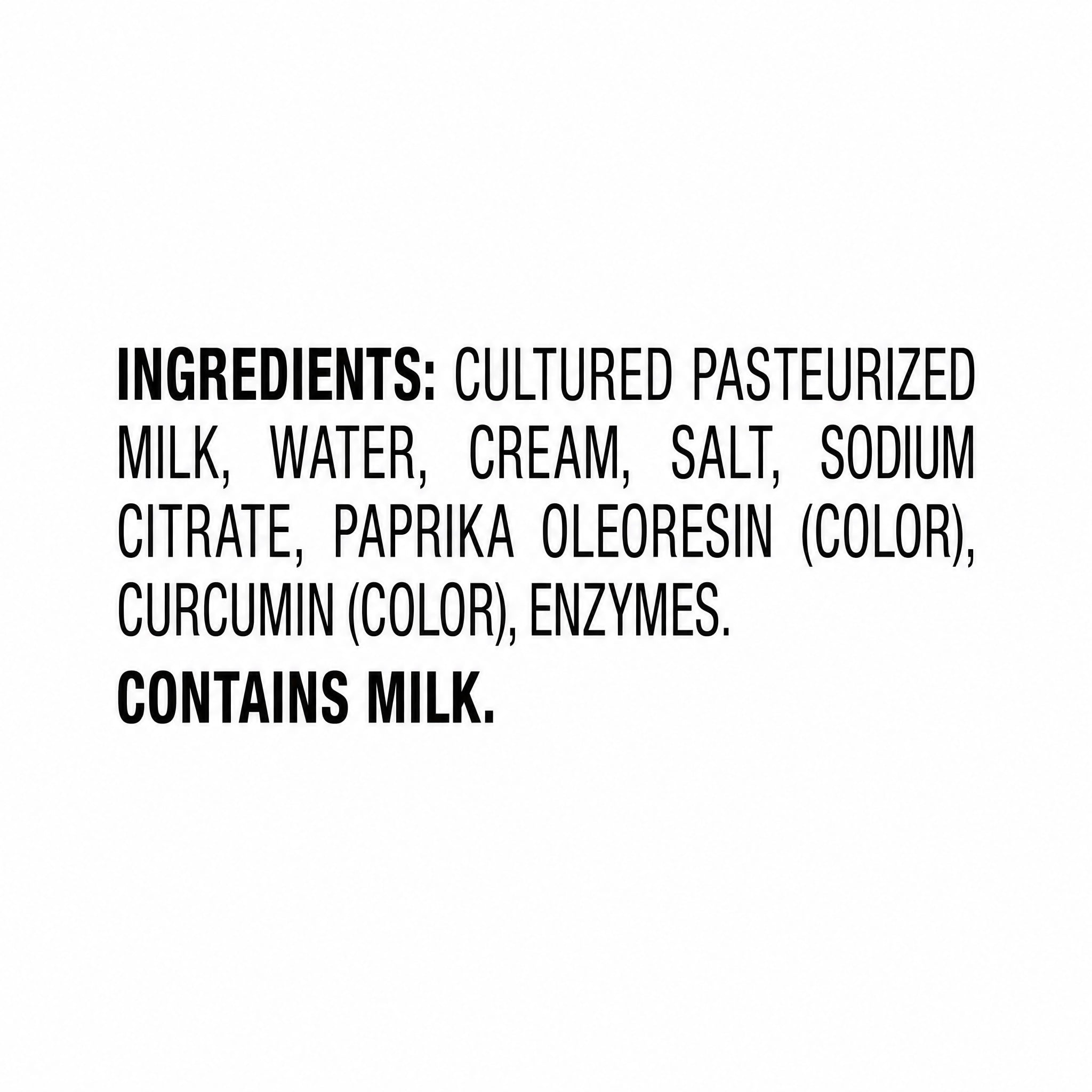 Prima Della Yellow American Cheese - Freshly Sliced, Smooth & Creamy, Refrigerated Slices