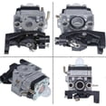 thumbnail image 2 of Carburetor Kit for Honda GX25 GX35 FG110 HHT35 HHT25 Engine, ADEFOL Carburetor + Gasket + Filter + Fuel Line + Air Filter + Spark Plug + Bulb Replacem, 2 of 5