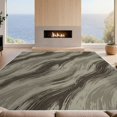 thumbnail image 2 of Design&I 9'x12' Washable Area Rug Snag-Free Beige Faded Overlapping Fields Asymmetrical Checkered Hallway for Dining Room, Basement, Large Office, 2 of 7