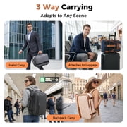 Fegat Vacuum Backpack for Travel,New Upgrade 60L Expandable Compression Bag with One-Button,Pump & TSA Lock,Vacuum Seal Backpack Flight Approved,Carry on Backpacks for Travel Business