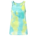 thumbnail image 2 of lnmuld Girls' Tie-Dye Knit Swim Cover Up Dress Sleeveless Beach Cover Up Toddler Kids Summer Casual Pool Party Size:6-7 Years, 2 of 4