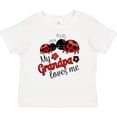 thumbnail image 3 of Inktastic My Grandpa Loves Me with Cute Ladybugs Boys or Girls Baby T-Shirt, 3 of 5