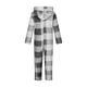 thumbnail image 5 of Mono de manga larga con capucha y pantalones largos para niña, a cuadros, informal, cálido, de poliéster, para dormir, para invierno, 5 of 6