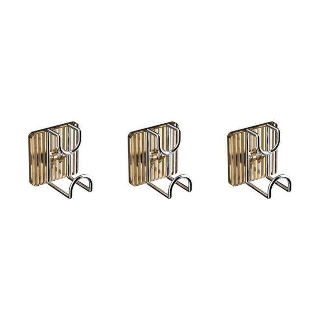 Toystoory Gancho autoadhesivo para lavabo, estante de almacenamiento para lavabo de baño, colgador organizador de lujo sin perforaciones para Type1 NO1