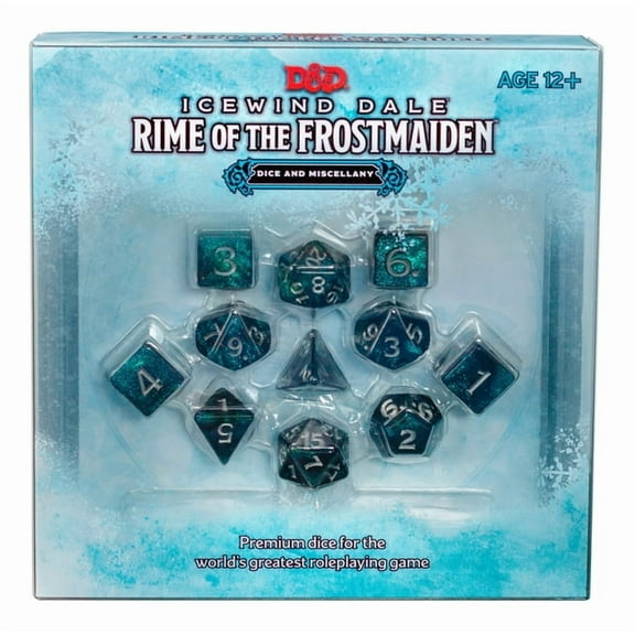 Icewind Dale: Rime of the Frostmaiden Dice and Miscellany (D&D Accessory) (Game)