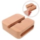 thumbnail image 2 of Soporte amplificador de altavoz de madera para teléfono móvil, soporte portátil para teléfono de escritorio con amplificación de sonido acústico para ver vídeos., 2 of 7