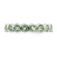 thumbnail image 4 of Peridot Sterling Silver Ring, 4 of 5