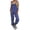 Dark Blue, variant on Women Jumpsuit Women Overalls Dungarees Playsuit Loose Baggy Outwear,Dark Blue,L