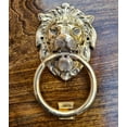 thumbnail image 2 of Authentic Vintage Brass Lion Door & Gate Knocker Handle Pull Door Accessories Home Decor, 2 of 7