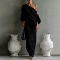 thumbnail image 2 of CHUMUD Summer Dresses for Women One Shoulder Dolman Sleeve Maxi Dress, Casual Cocktail Wedding Guest Dress Travel Outfits, 2 of 8