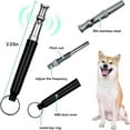 thumbnail image 2 of 2 Pack Professional Dog Whistle - Your Reliable Companion for Effortless Barking Control and Highly Effective Recall Training, Complete with Handy Black Lanyards, 2 of 5