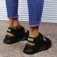 thumbnail image 5 of Sandalias deportivas de malla informal de nuevo estilo de verano, sandalias de plataforma para mujer Wmkox8yii  shjk4718, 5 of 5