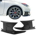 thumbnail image 2 of Ikon Motorsports 2PCS Front Bumper Side Splitter Canards Dive Planes Vent Spoiler Compatible With 2019-2025 Toyota Corolla 3rd E210 5-Door Hatchback Matte Black, 2 of 7