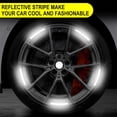 thumbnail image 4 of 20X Reflective Car Wheel Rim Decal Sticker For Car Motorcycle Bike Accessories, 4 of 8