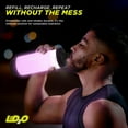 thumbnail image 5 of led2O Light-Up Squeeze Sports Water Bottle with Dual-Mode LED Lighting, 20 Ounce (4), 5 of 6