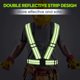 thumbnail image 4 of 2 pieces of reflective signal vest, high visibility, adjustable & elastic outdoor safety vest, 4 reflective bracelets, 4 of 5