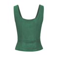 thumbnail image 7 of HXWCHs Halloween Women Vest Cosplay Costume Waistcoat Halloween Gothic Medieval Bodice Size: XXXL Green, 7 of 7