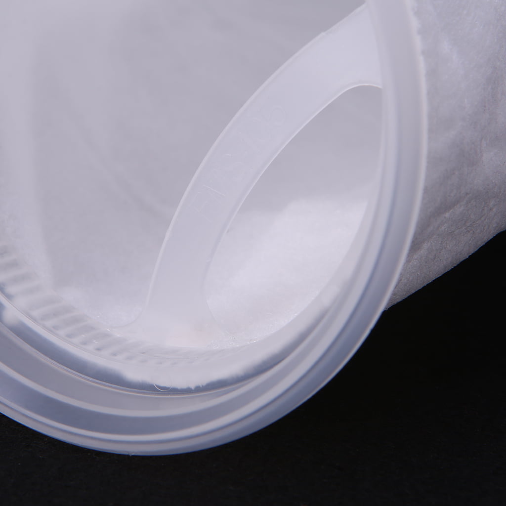 Aquarium Fish Tank Filter Sump Felt Sock Mesh Net Bag Micron Replacement White 